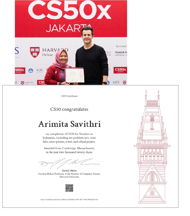 Microcredential CS50x Indonesia - Harvard, Digital Skill for Teachers