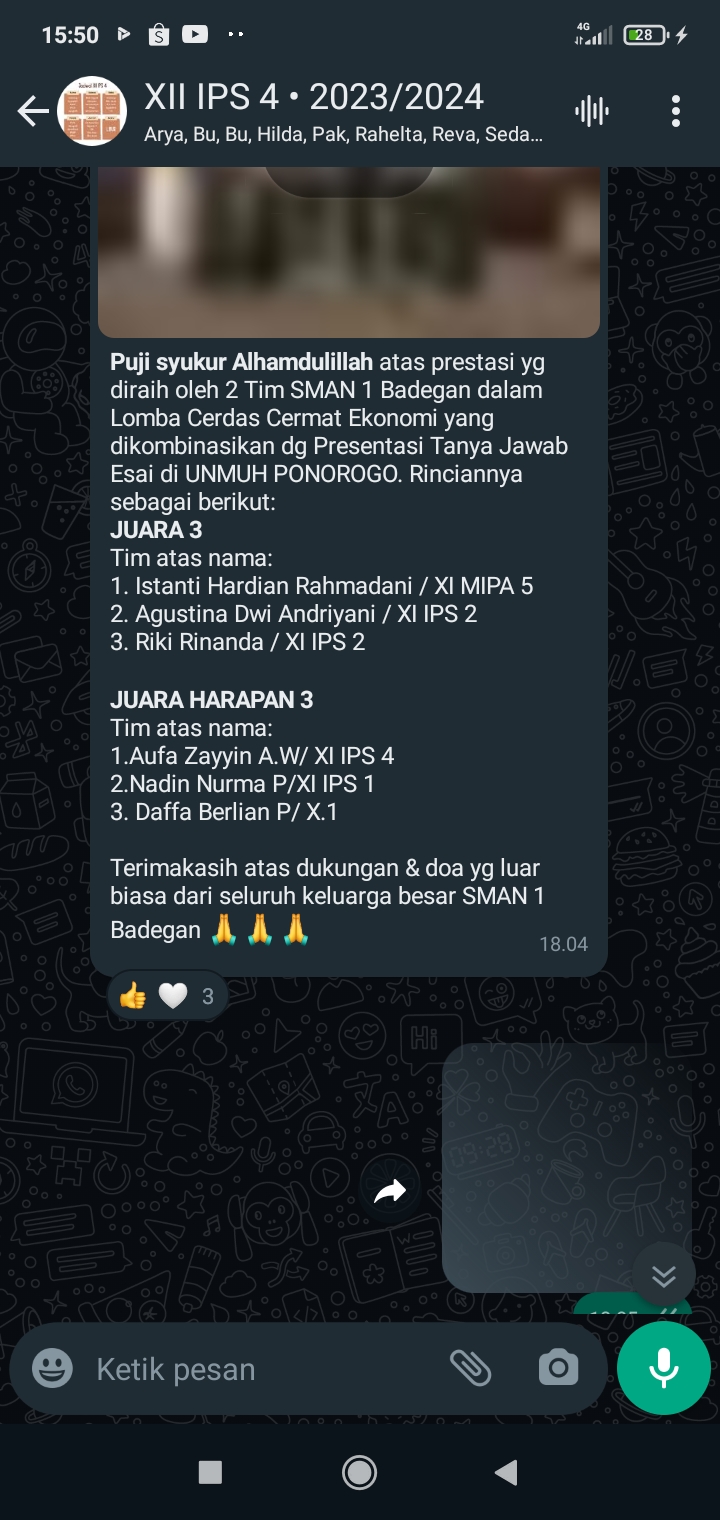 Harapan 3 Lomba Gen-Pintar Competition Expand UMKM GenBI Kediri Komisariat Universitas Muhammadiyah Ponorogo 